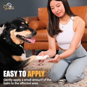 4 PET PAWS - Paw Balm for Dogs & Cats - Natural Moisturizing Paw Protector - Heals, Repairs & Soothes Dry Cracked Paws, Made in Canada Dog Paw Balm - Image 6