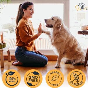 4 PET PAWS - Paw Balm for Dogs & Cats - Natural Moisturizing Paw Protector - Heals, Repairs & Soothes Dry Cracked Paws, Made in Canada Dog Paw Balm - Image 3