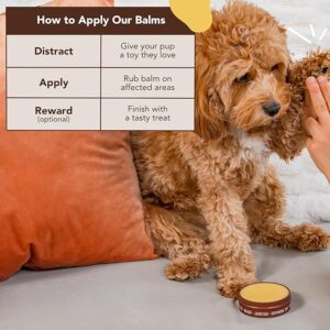 Natural Dog Company PAWSOOTHER | Organic, All-Natural | Heals Dry, Cracked, Rough Paw Pads | 2 oz Tin - Image 4